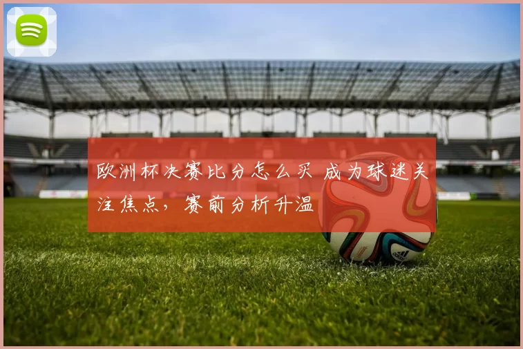 欧洲杯决赛比分怎么买 成为球迷关注焦点,赛前分析升温